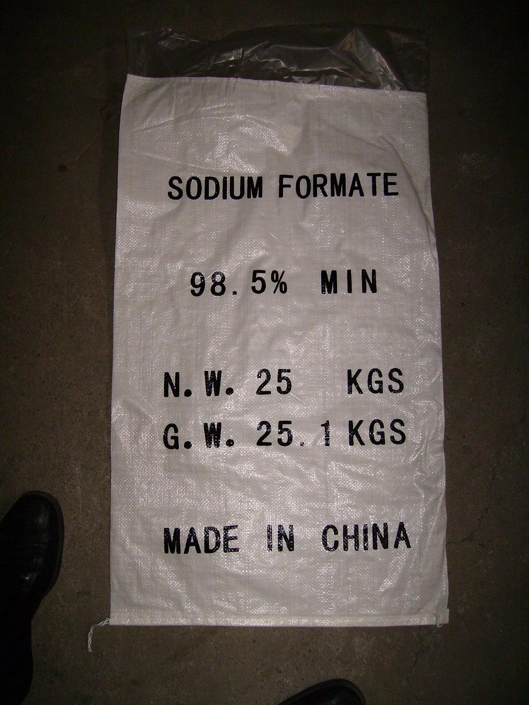 Formiato de sodio 95% de pureza pasado SGS y BV probado