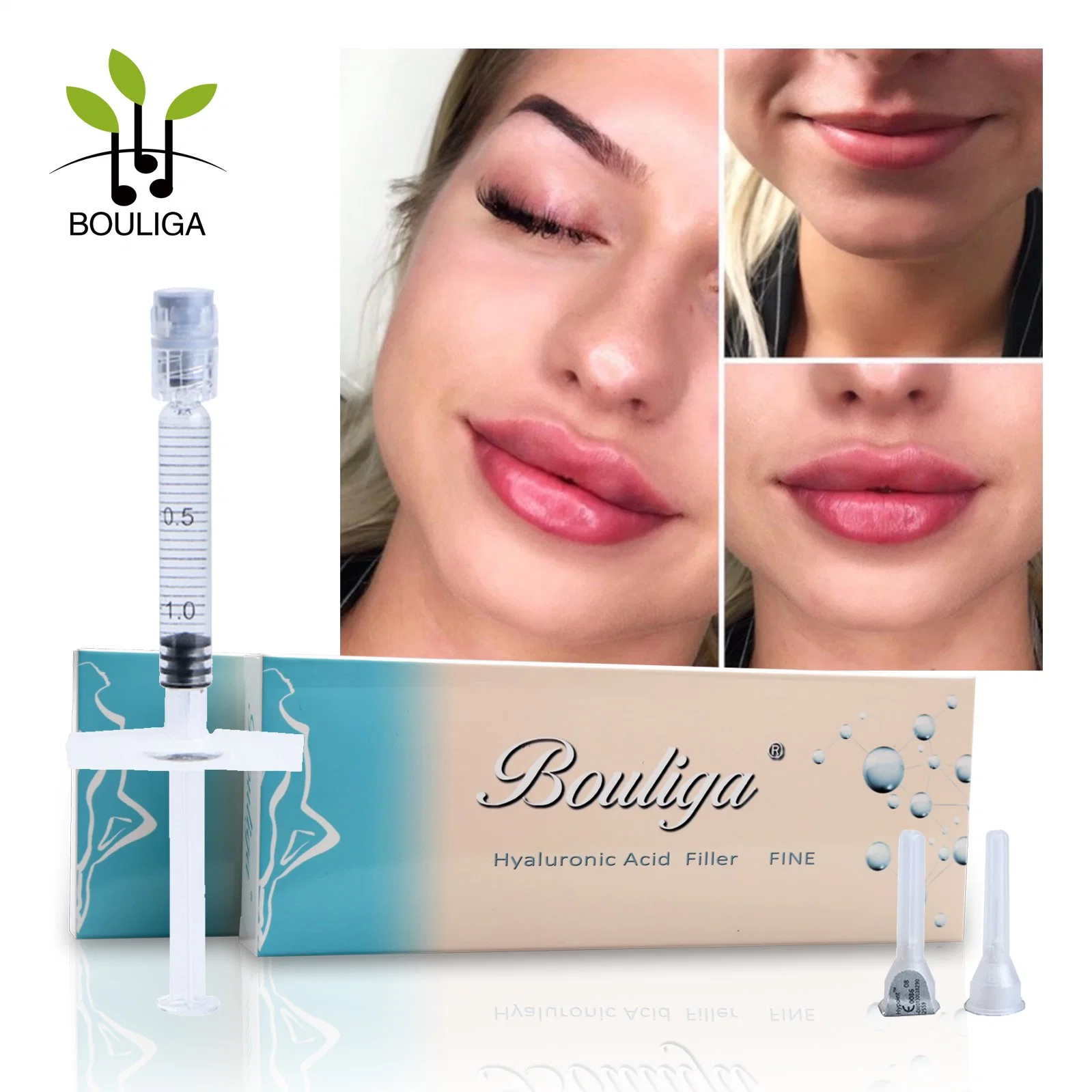 Relleno dérmico Filler inyecciones Lip Enhancer inyecciones Lip Enhancer Filler Hyaluronic Ácido