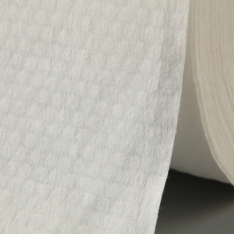 Factory Price 1000kg Eco-Friendly Roll Packing Non-Woven Wipe Spunlace Nonwoven Cleaning Material