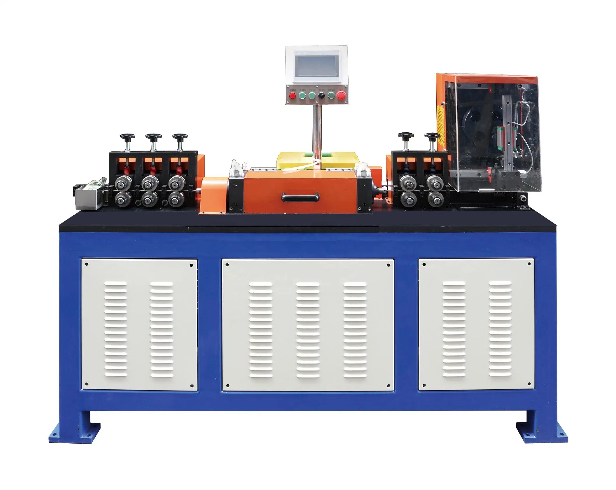 High Precision Automation Servo Flying Shear Wire Straightening Metal Straightening Machinery