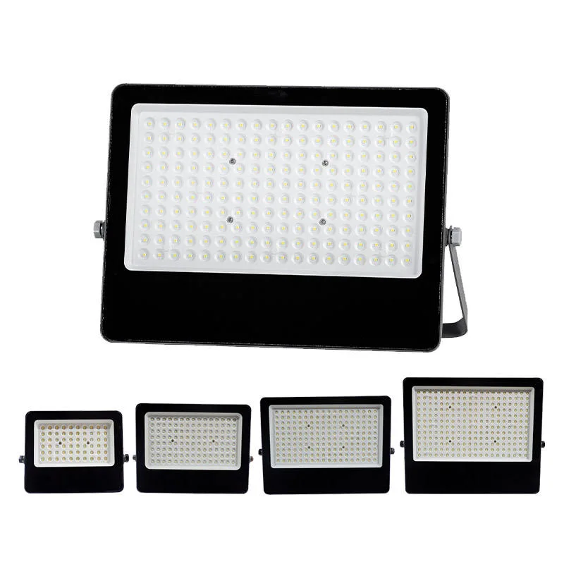 Outdoor LED-Projektor Lampe Flutlicht Flutlicht hochwertiges Aluminium GEHÄUSE 50W 100W 150W 200W 300W 400W IP65 IP66 AC220V