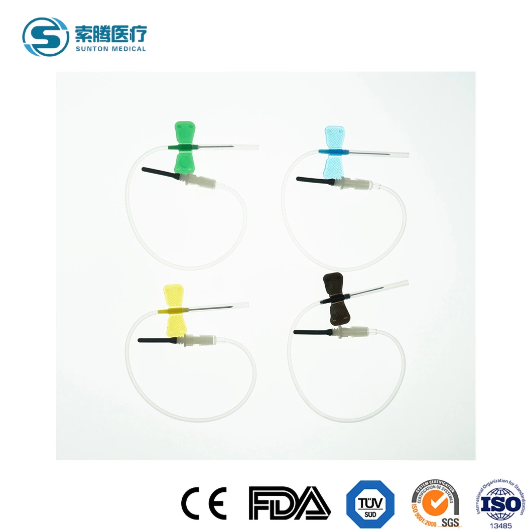 Sunton High quality/High cost performance Disposable Blood Collection Needle China GB 15811 Vacuum Blood Collection Needle Manufacturing Wholesale/Supplier Vacuum Blood Collection Needles