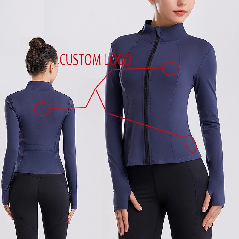 Yoga Wear for Adults Most Popular High quality/High cost performance  Women Running Jacket