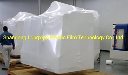 White Color UV Big Size LDPE Car Boat Shrink Wrap Film with Fire Retardant