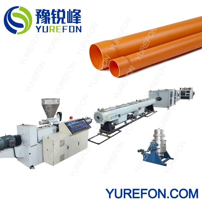 Plastic Mute PVC UPVC Drain Drainage Sewer Hose Tube Pipe Making Machines