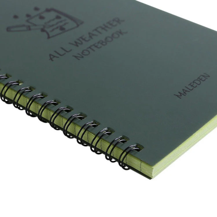 Waterproof Spiral Notebook 48 Sheets All Weather Water Repel Paper