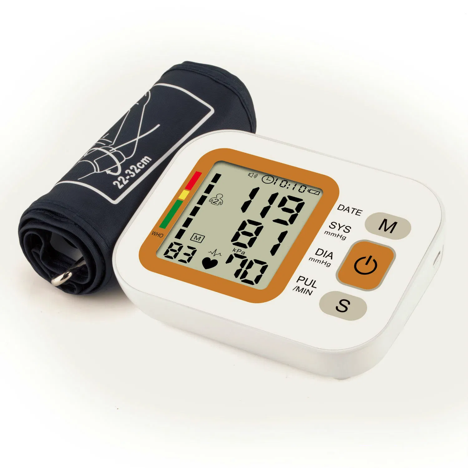 Arm-Type Digital Blood Pressure Monitor with Built-in Lithium Battery (WP871)