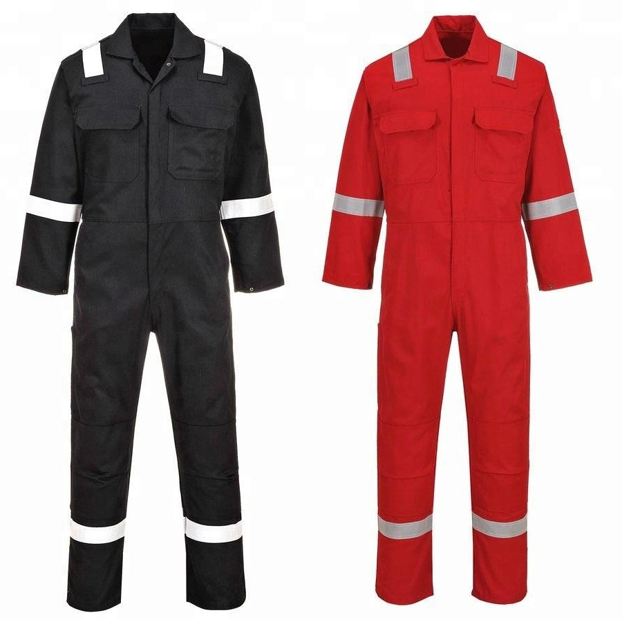 Garment Fire Proof Hi Vis Mining Safety Engineering Uniform Workwear Coverall