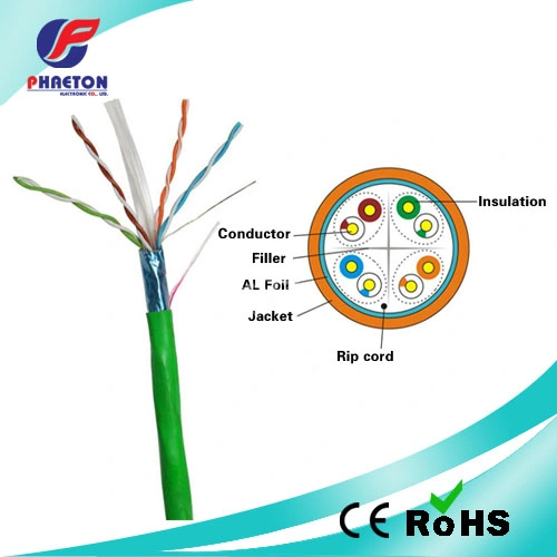 305m/Box Fpt CAT6 LAN 4pairs Network Cable