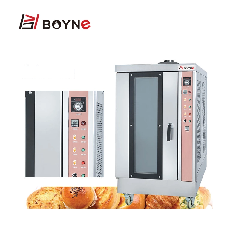 High Temperature Hot Air Eight Trays Gas Convection Oven