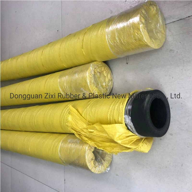 High Pressure Flexible Ducting Mud Extrusion High Wear Resistant Rubber Hose