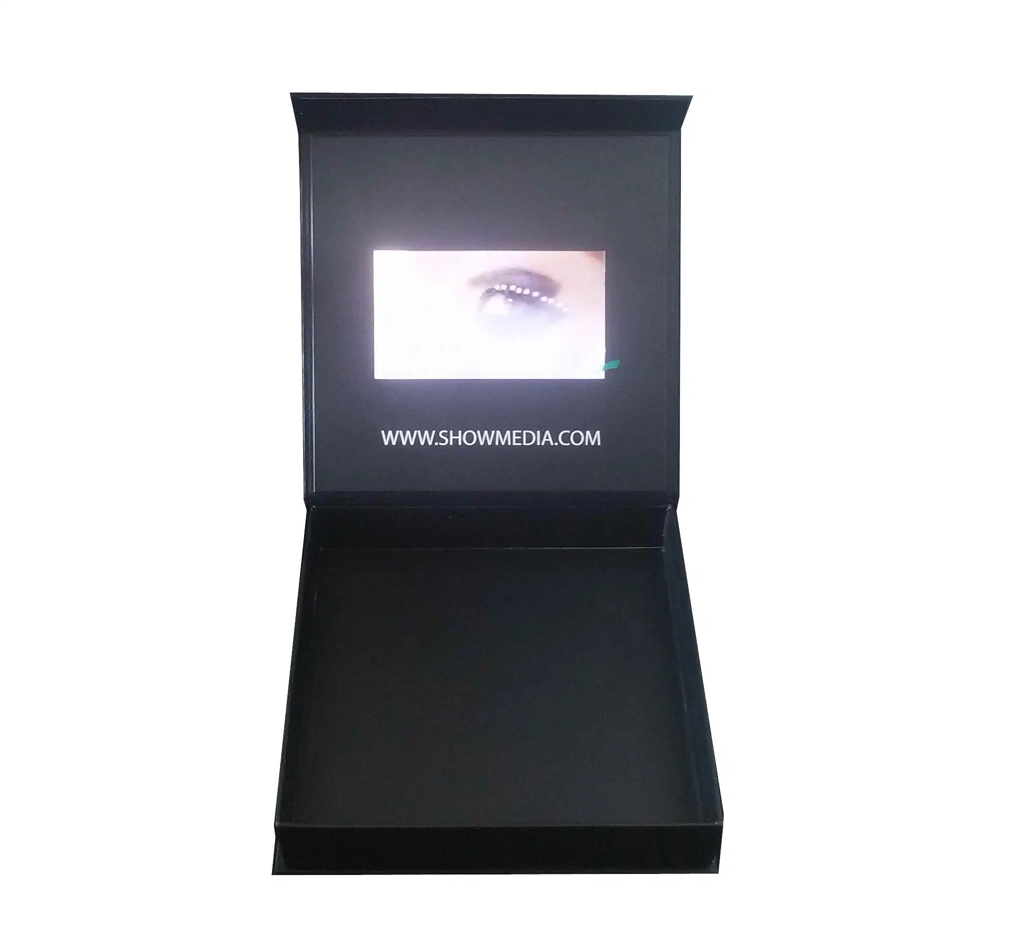 2023 Venta directa pantalla LCD personalizada Caja de regalo de vídeo para el paquete