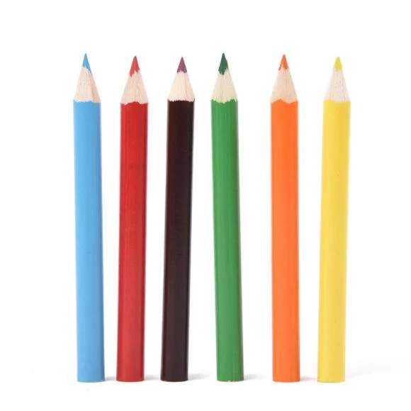 Promotional 3.5 Inch Color Pencil Set, 6 PCS Paint Colour Pencil Set