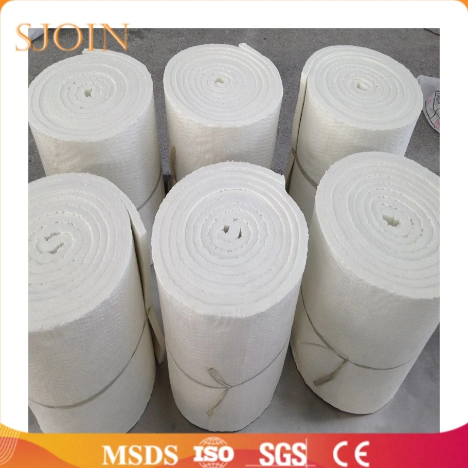 1260c 96kg/M3 128kg/M3 China Price of Ceramic Fiber Blanket Fire Prevention Aluminum Silicate Fiber Felt/Blanket