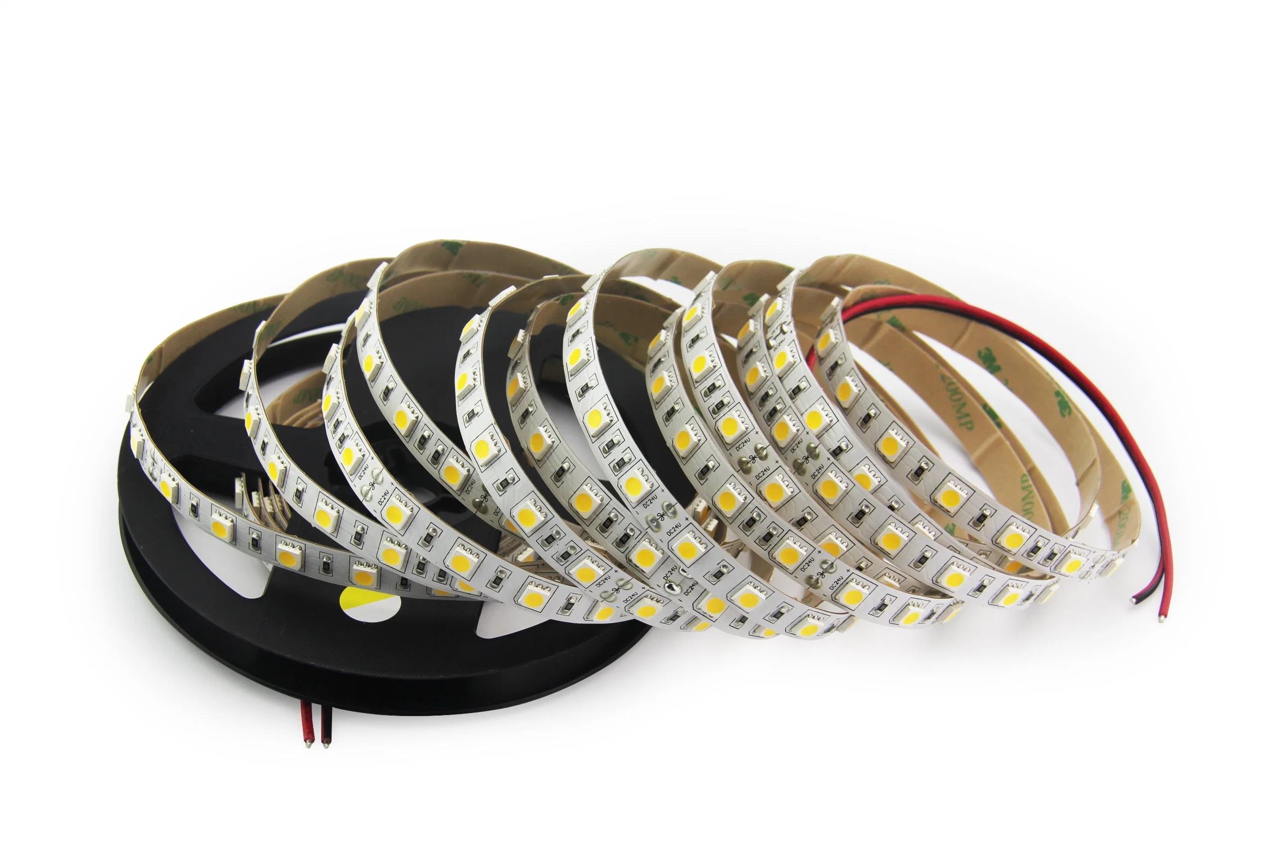 Waterproof 60LED/M 11.5W/M (IP20 or IP65 or IP67) Flexible SMD5050 RGB RGBW LED Strip with 3 Years Warranty