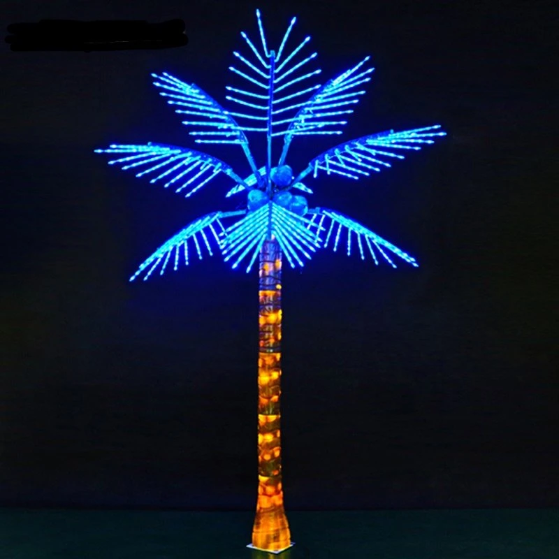 Künstliche LED Kokos Baum Lichter Palme mit LED-Leuchten