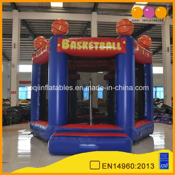 Basketball Bouncer Aufblasbare Jumping House Basketball Toss Spiel (AQ01788)