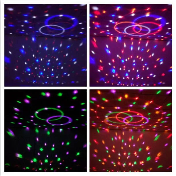 KTV LED Crystal Magic Ball Effect Stage Light for Stage/Party/Disco/DJ/Wedding/KTV