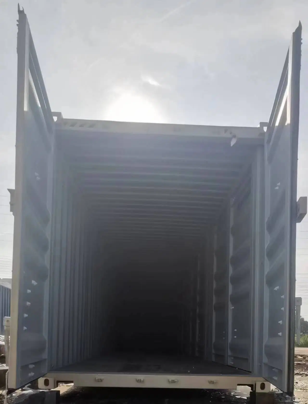 40FT High Cube Shipping Container with 2 Side Doors Csc Certificated High quality/High cost performance  ISO Standard