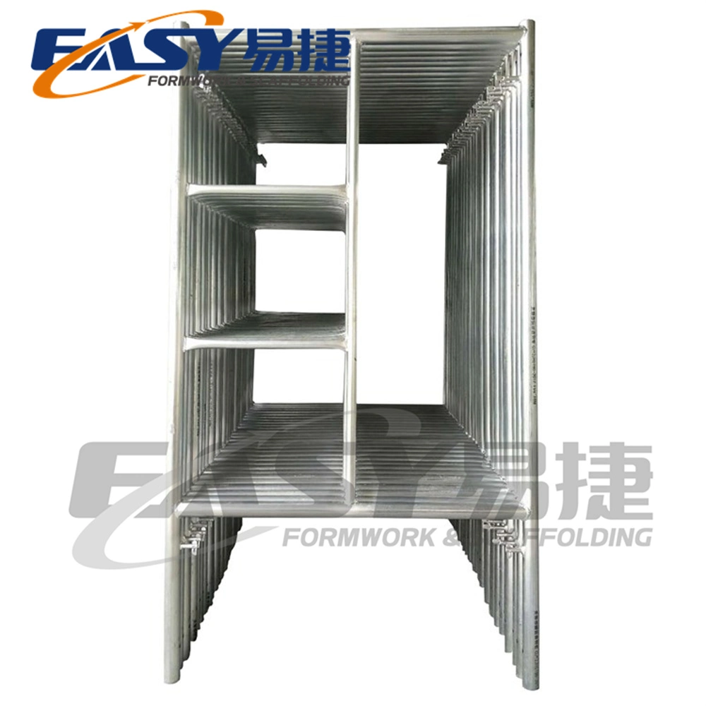 South East Asia Type Pre-Galvanized H Frame Scaffolding System