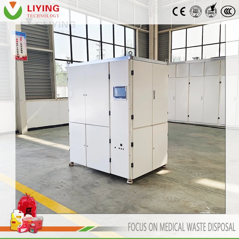 Small-Scale Dental Clinic Laboratory Non-Pollution Hazardous Medical Waste High Pressure Microwave Disposal Unit