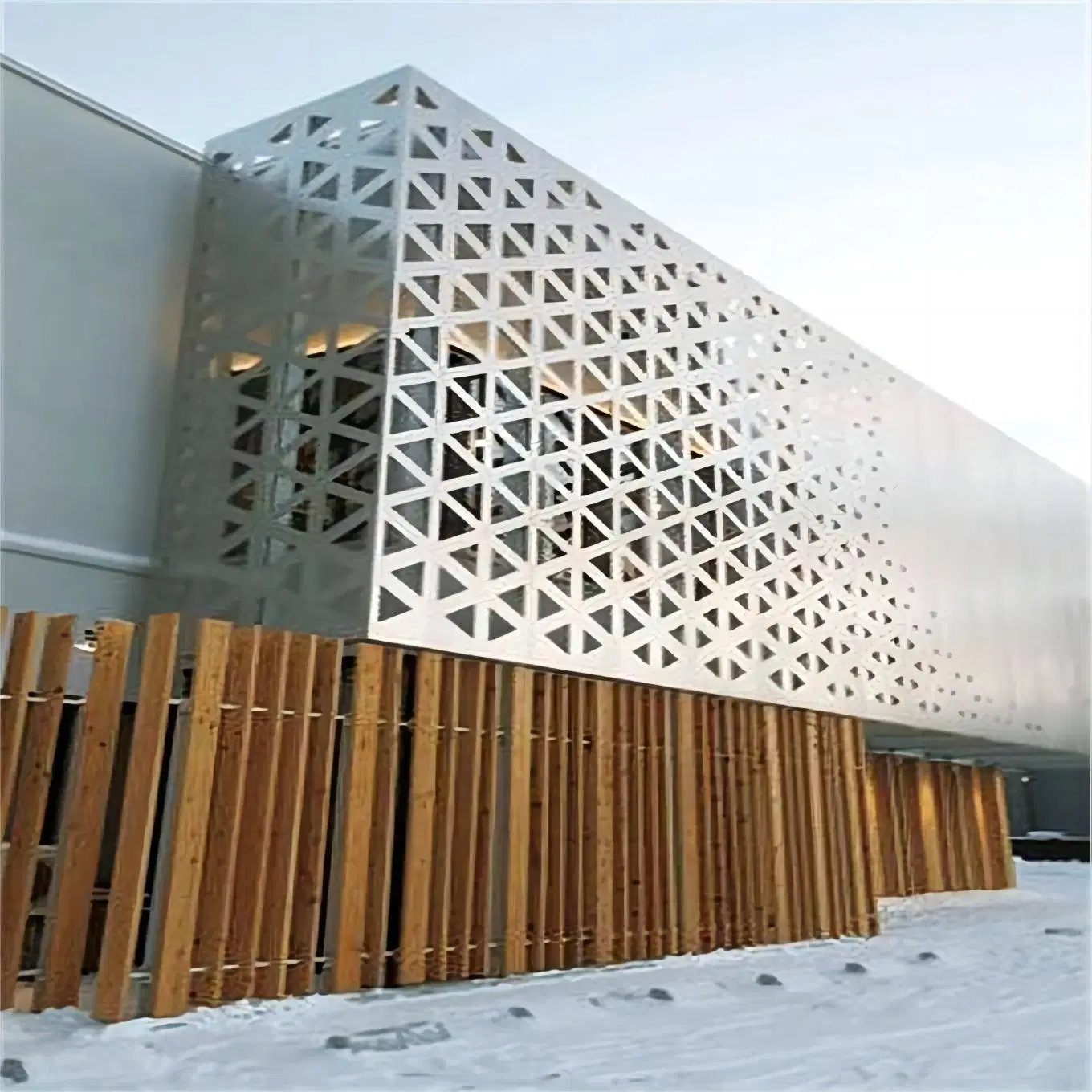 Sixinalu Construction Material Wall Panel Aluminum Sheet Profile Building Material Curtain Wall