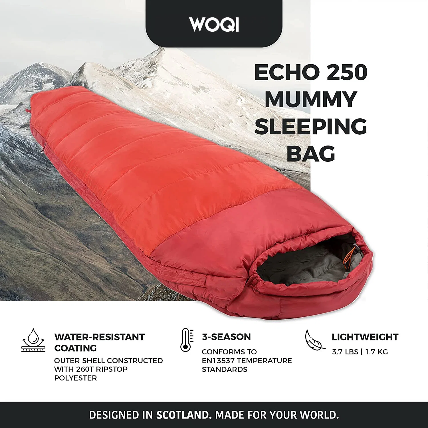 Hunting Ultra Light Weight Waterproof Adult Hiking Mummy Outdoor Camping Down Sleeping Bag