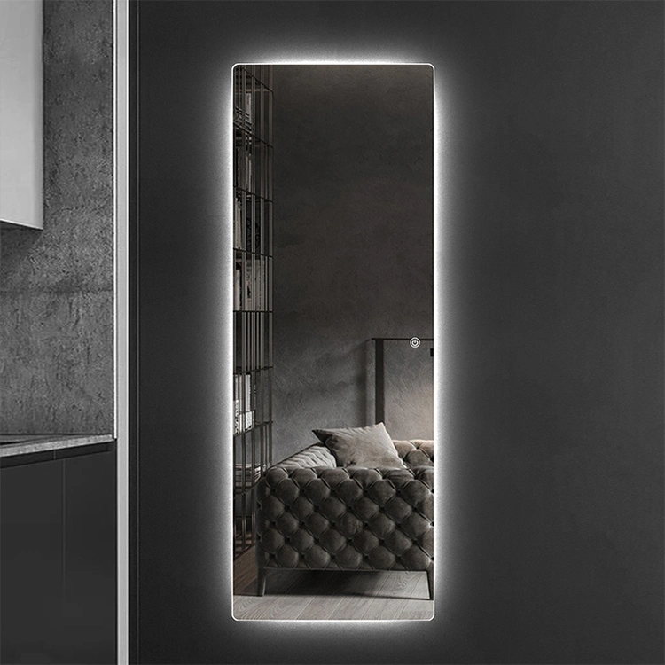 Original Factory Frameless Illuminated Light LED Wall Decorative Mirror Full Body