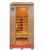 Casa de banho de luxo madeira maciça de infravermelhos móvel portátil Mini-Sauna Sauna seca sauna vendas de fábrica