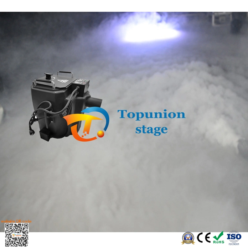 3500W Dry Ice Machine Stage Wedding Event Celebration Props Special Effects Smoke Performance Bar Equipment