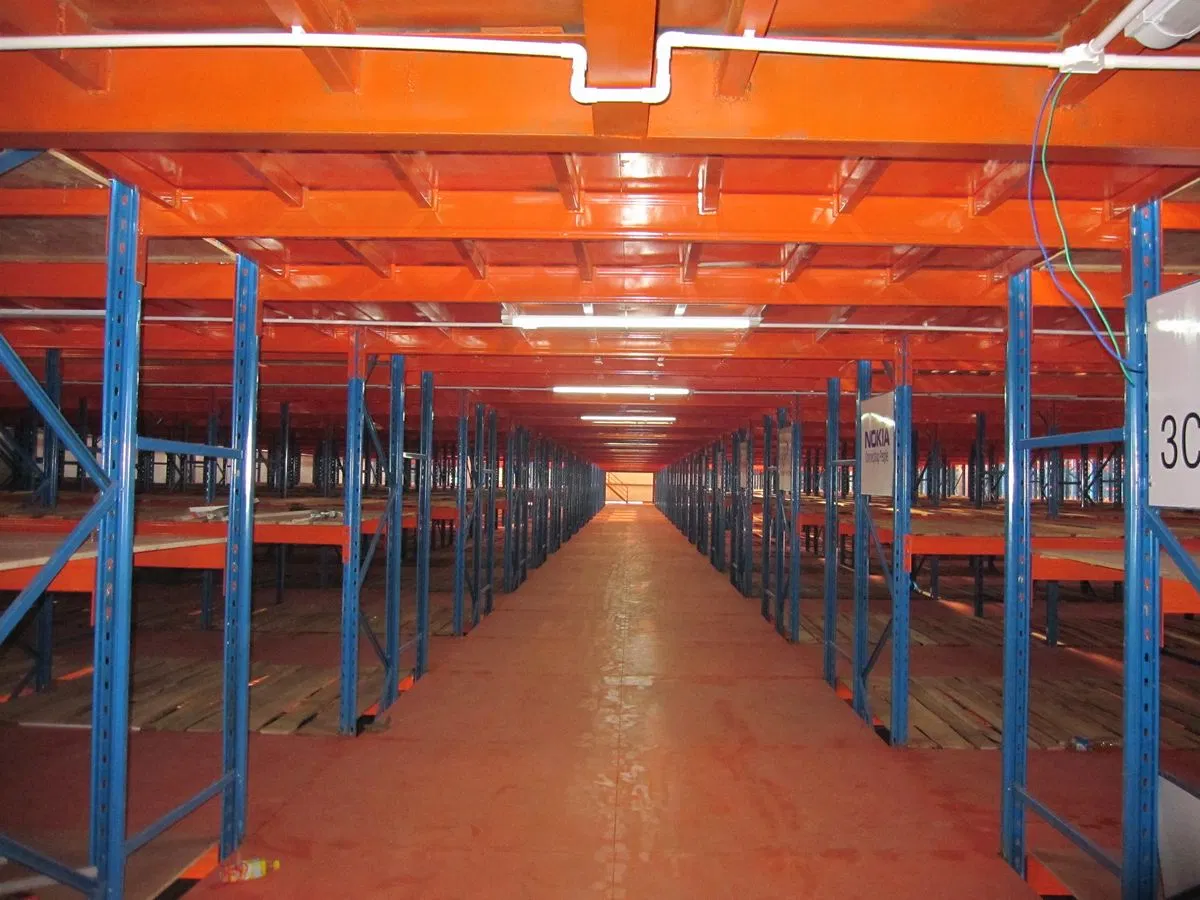 300kg/M2 Multi Layer Storage Metal Warehouse Rack Mezzanine