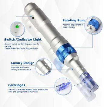 The Revolutionary Auto Microneedling Skin Care Device Trusted Anti-Aging Dr. Pen Derma Pen