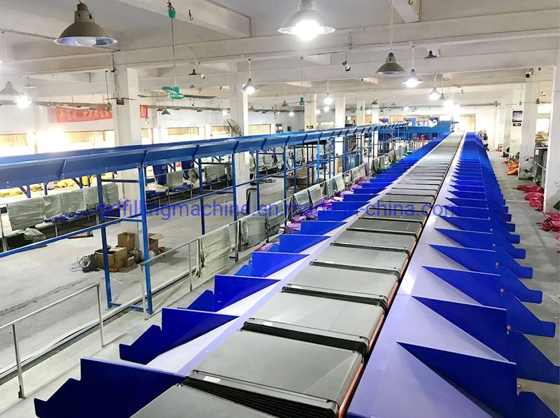 Logistics Sorting System Belt Conveyor Equipment for Express Parcels Sorting Delivery