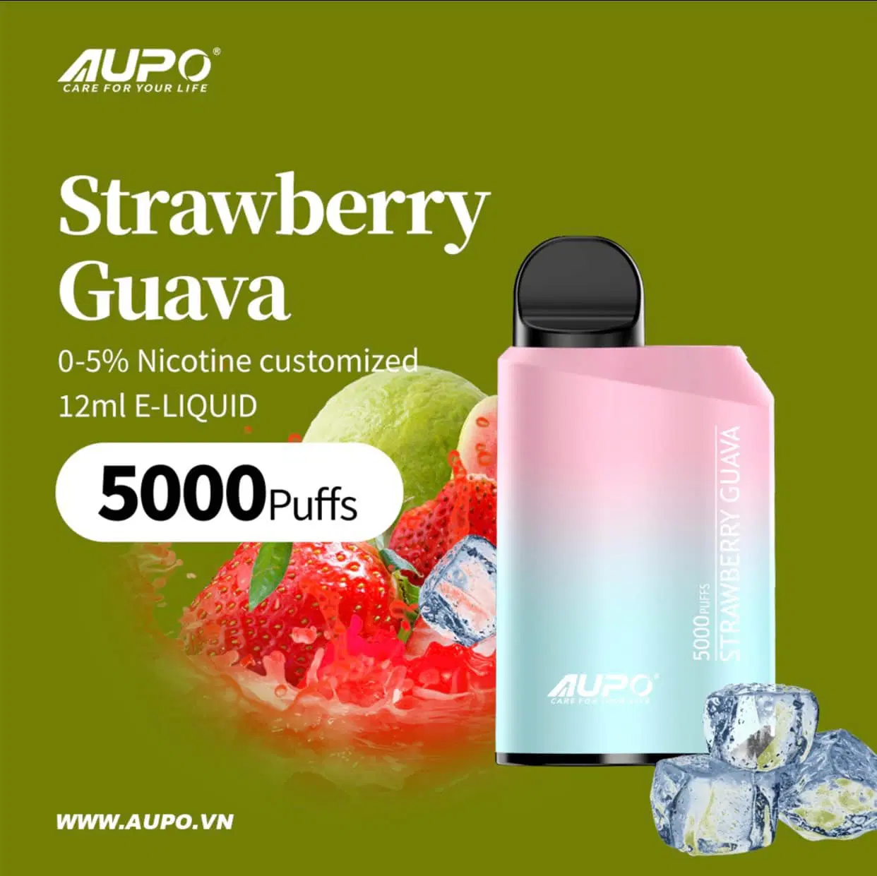 Aupo Free Sample Tpd Electric Disposable/Chargeable Cigarette 5000 Puff Vape Compliant Elf Hot Sell Flavors Wholesale/Supplier 600 800 Puff Bar Pod Vaporizer Pen