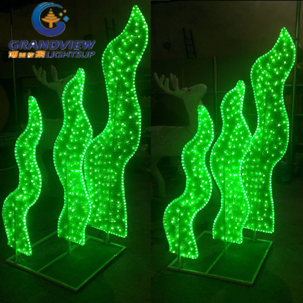 Acrylic LED Sea Grass for Theme Park Decoration