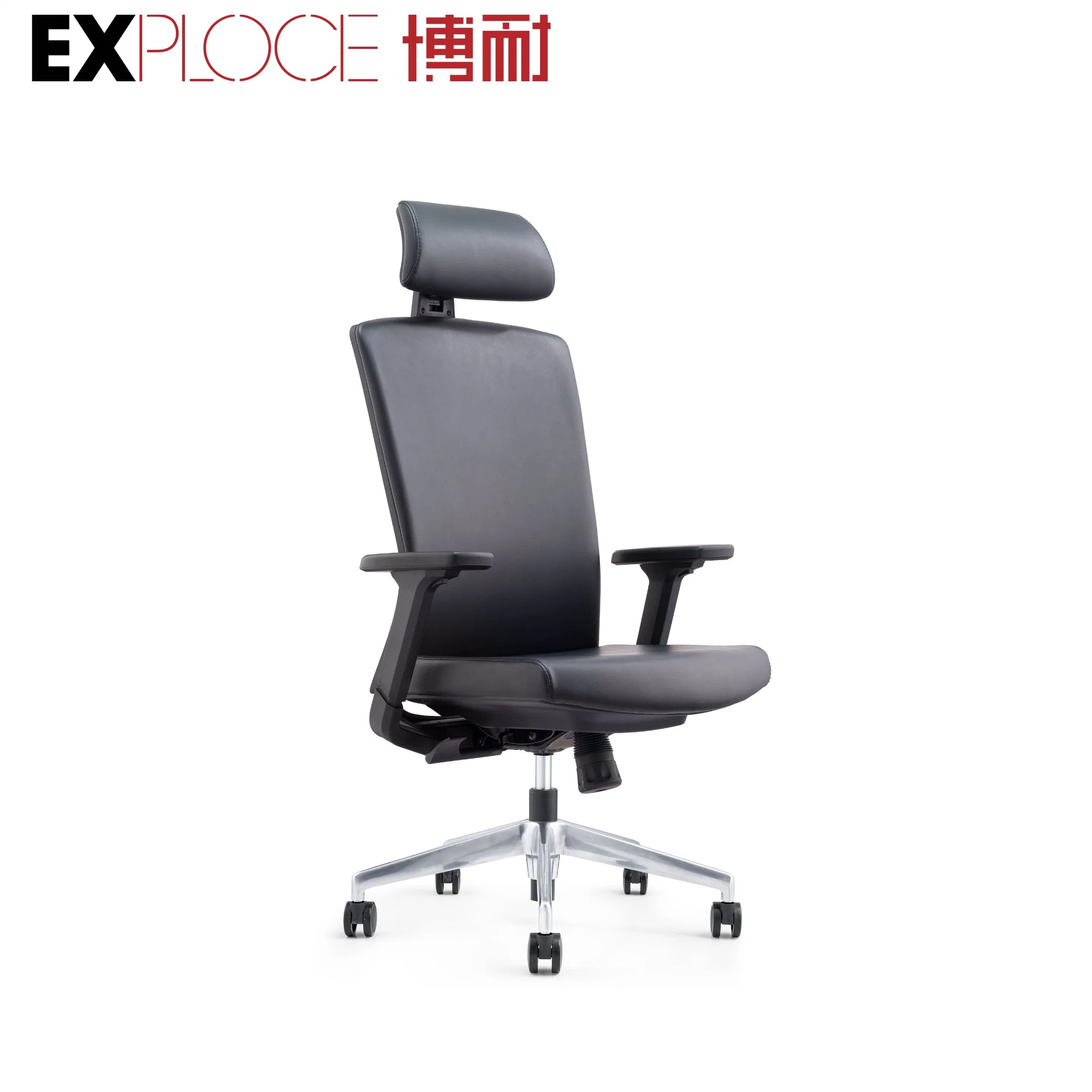 Chaise de bureau en maille de haute qualité, exécutive, luxueuse, confortable, en cuir ou en tissu, chaise de bureau ergonomique, chaise suspendue, personnalisation de base.