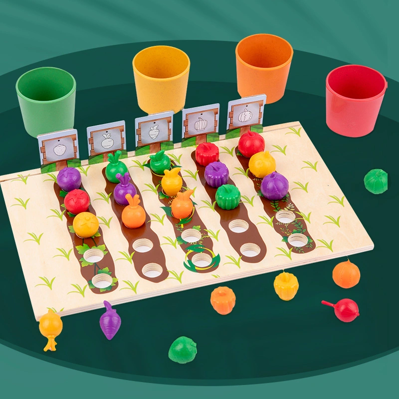 Farm Fruit and Vegetable Plantation Children's Color Cognitive Toy