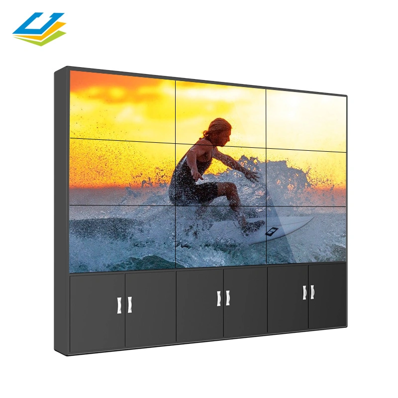 Nature Color 4K 55inch Panel Advertising LCD Screen Splicing LCD Video Wall