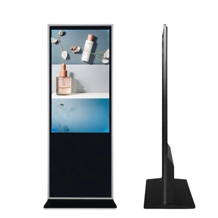 Advertising Player Kiosk Super Thin Indoor High Definition Advertising Media Player