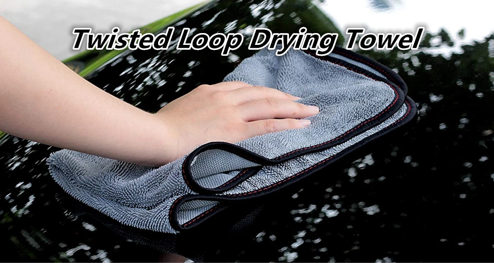 Twisted Microfiber Cleaning Polishing Cloth Micro Fiber Car Wash Cloth