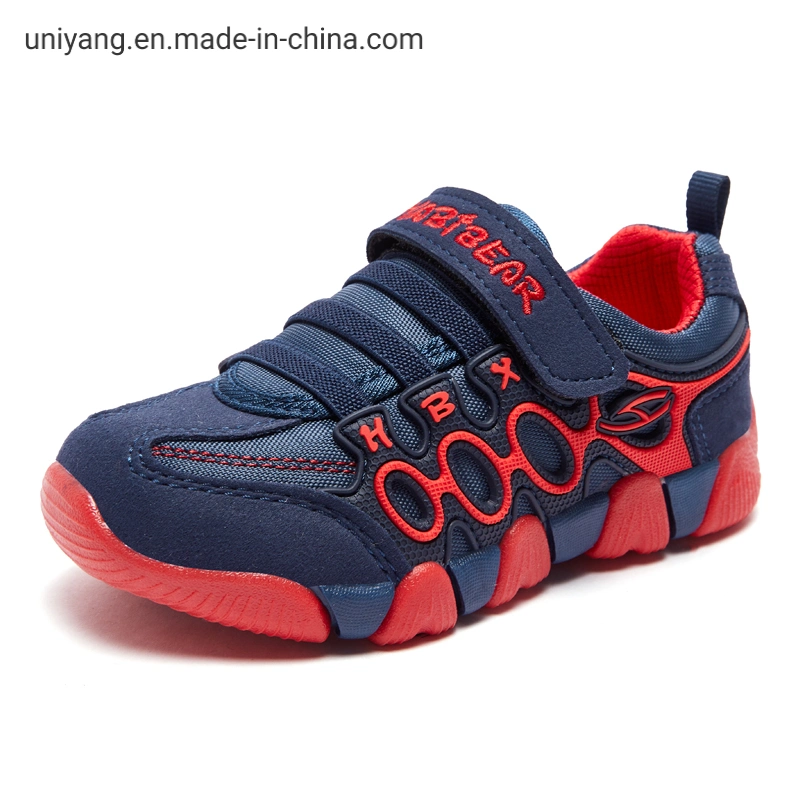 Girl Children Casual Shoes Soft Comfortable Outdoor Black Yellow Kids Mix Running Sport Shoes