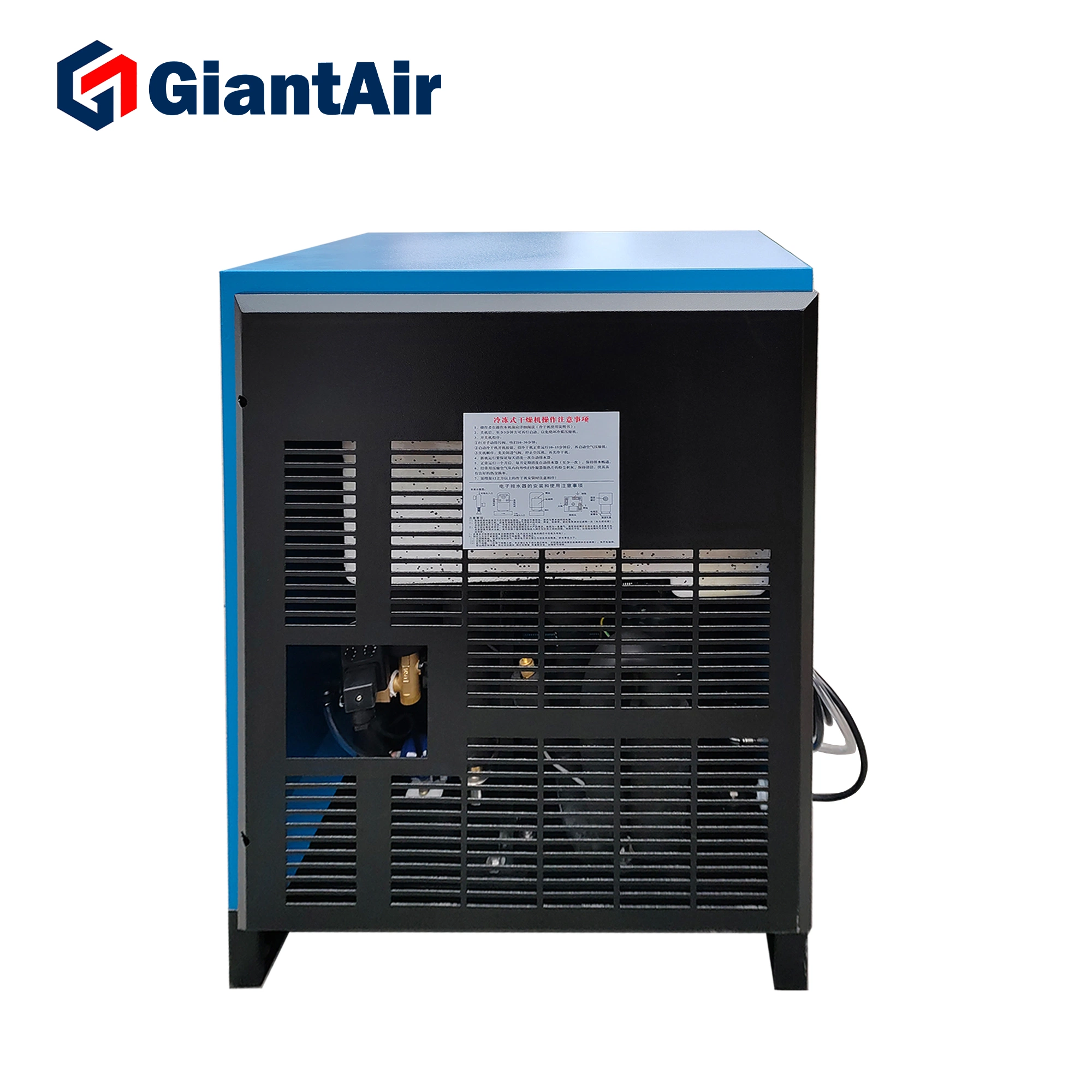 Giantair CE de equipos de refrigeración del compresor Industrial Secador de aire comprimido refrigerado con pantalla digital inteligente