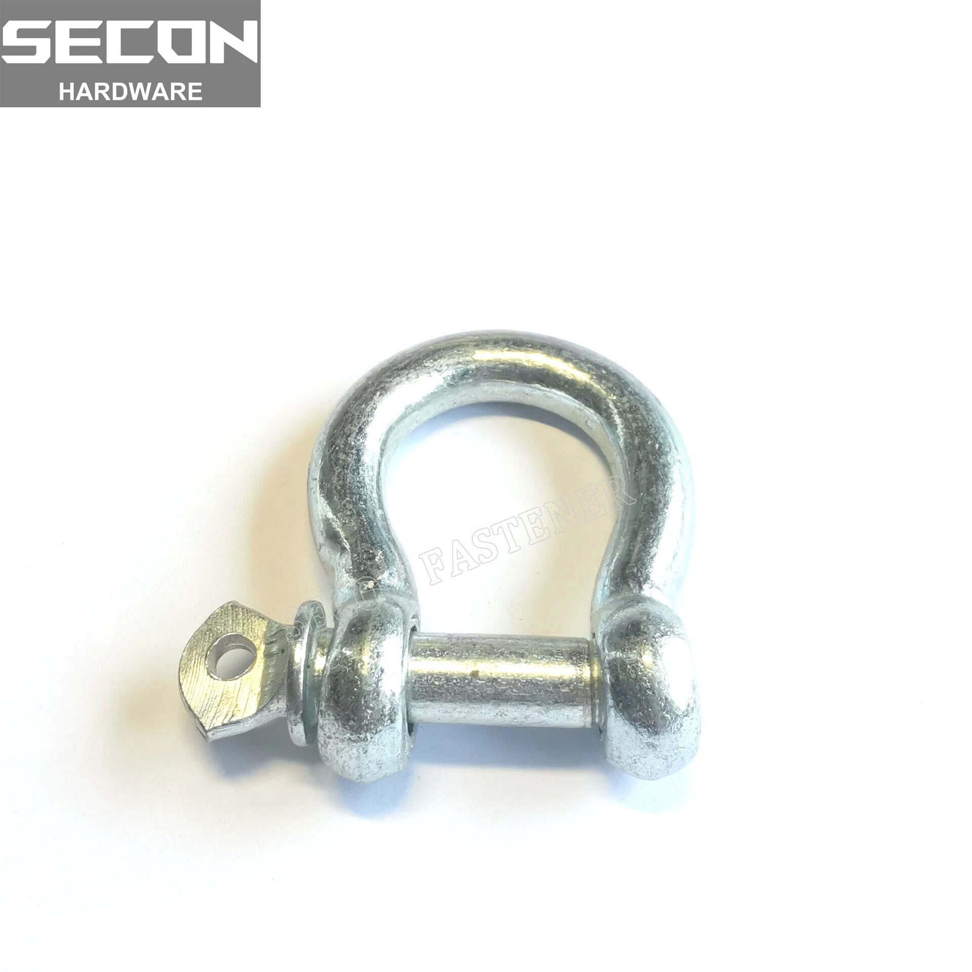 China Factory Wholesale Hardware Rigging Electric Galvanized U Shaped Shackle Us Type Steel Drop Forged Screw Pin D Anchor Shackle