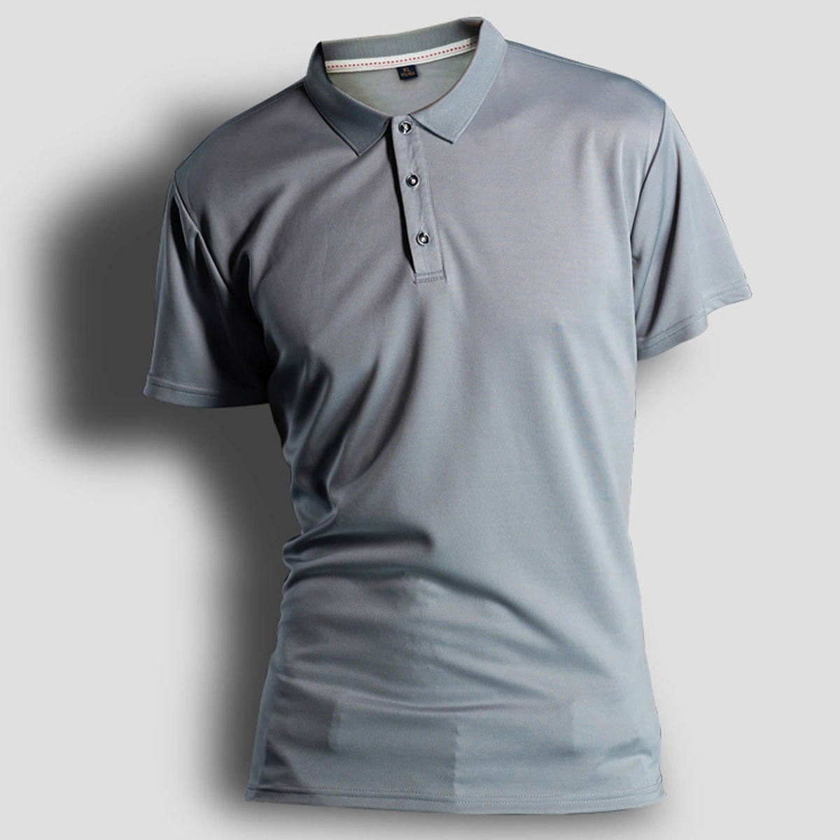 Balnk DTG Impression personnalisée par sublimation 100% polyester T-shirt de golf en gros personnalisé à séchage rapide pour hommes de qualité supérieure Conception d'impression