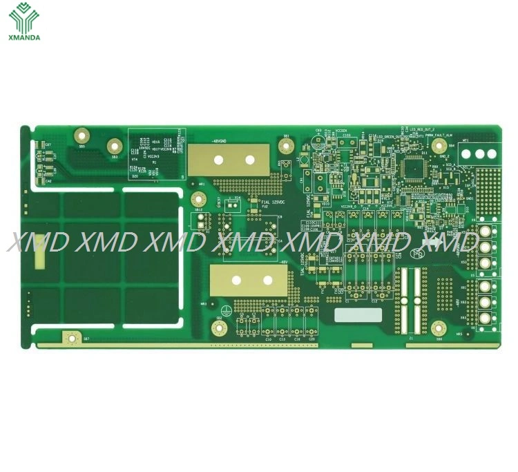 PCB de comunicação inteligente com placa de alimentação de seis camadas