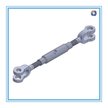 Forging Turnbuckle with Hook, Plates, Stub Ends DIN 1480