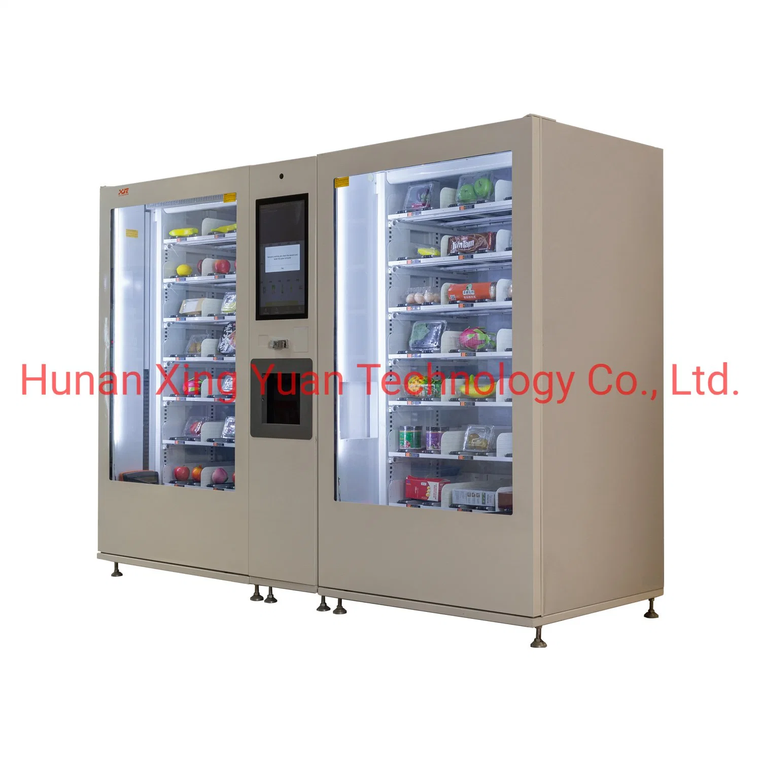 Xy Cooling System Belt Meat Vending Machine Tennis Food Vegetable Milk for Sale