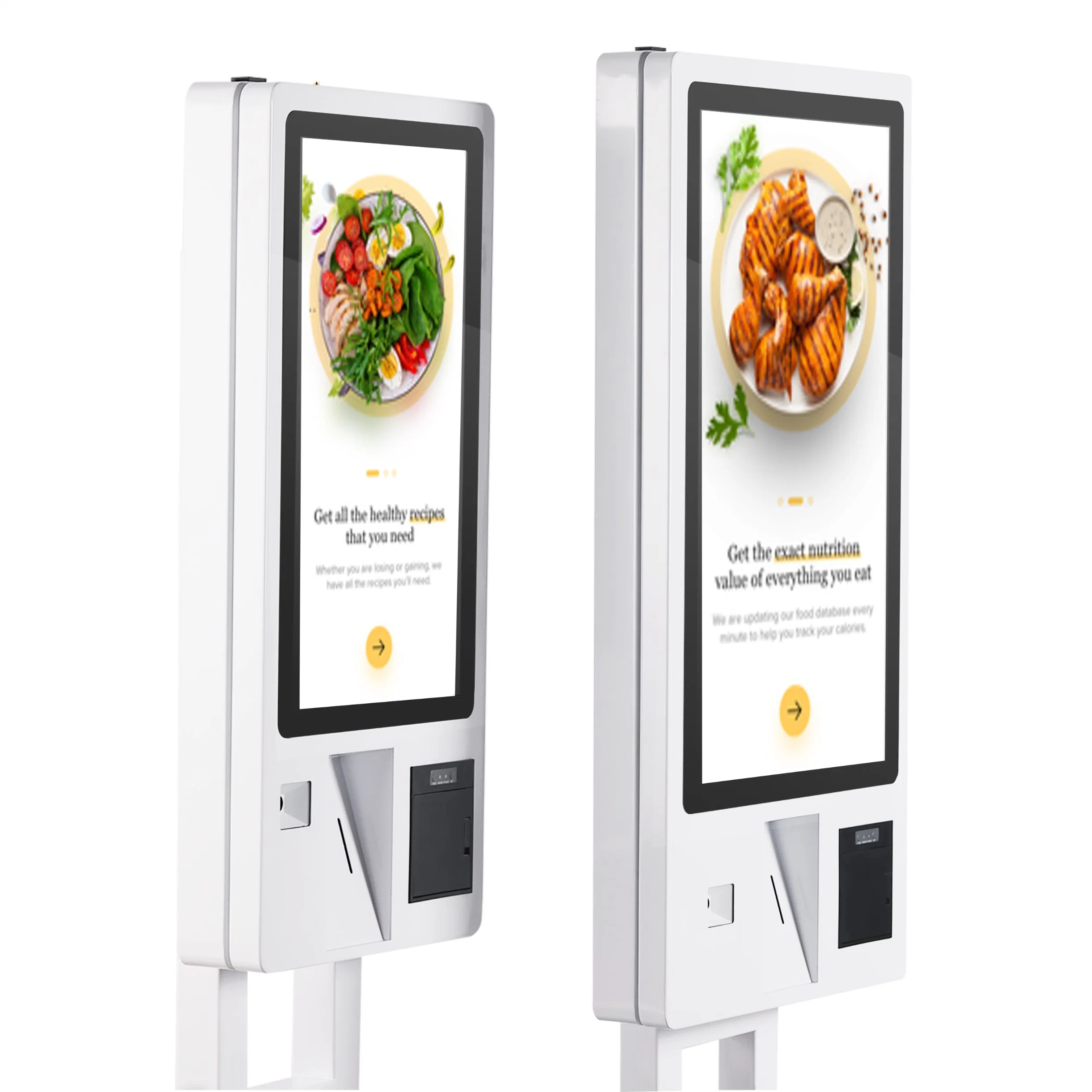 Grossista Kiosk fabricante Touch LCD tela publicidade Display Máquina de Venda Directa Com suporte/suporte de parede