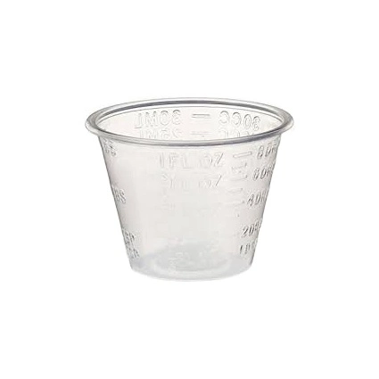 Economic Senior Single Use Disposable Disposable Plastic Medicine Cup