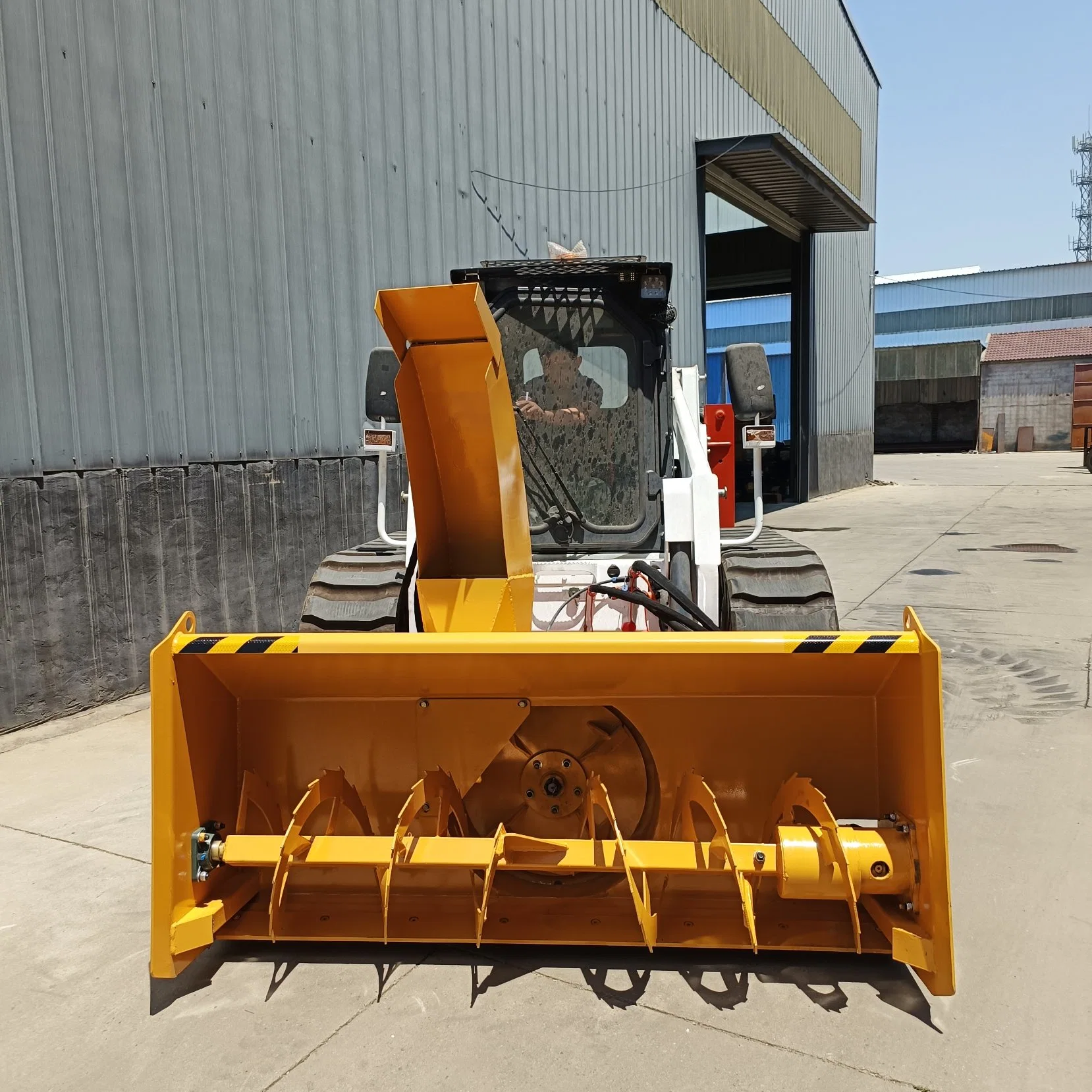 Skid Steer Loader Snow Blower Hydraulic Snow Blower Machine